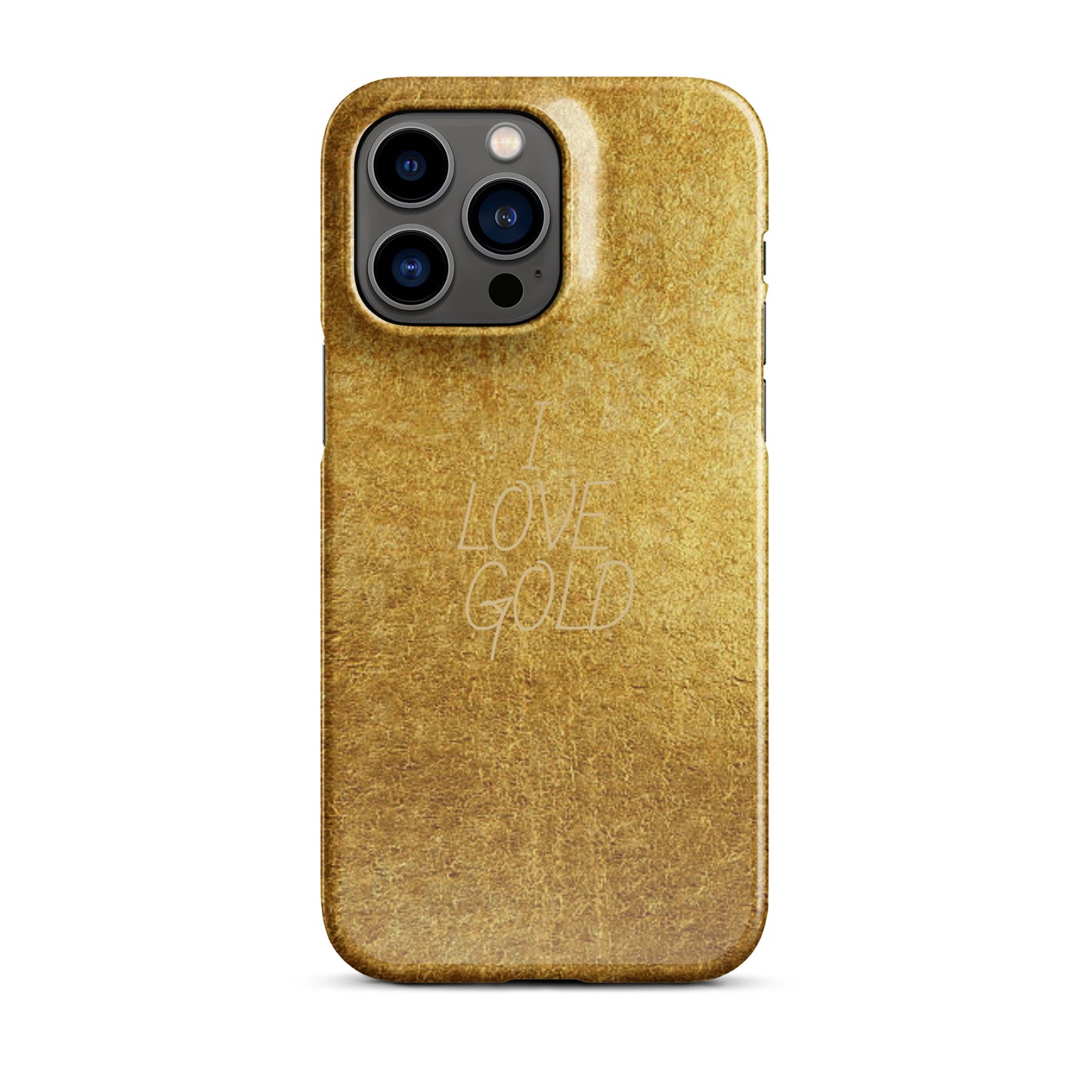 "I love gold" - iPhone 11-14 - Snapcase iPhone®-Hülle