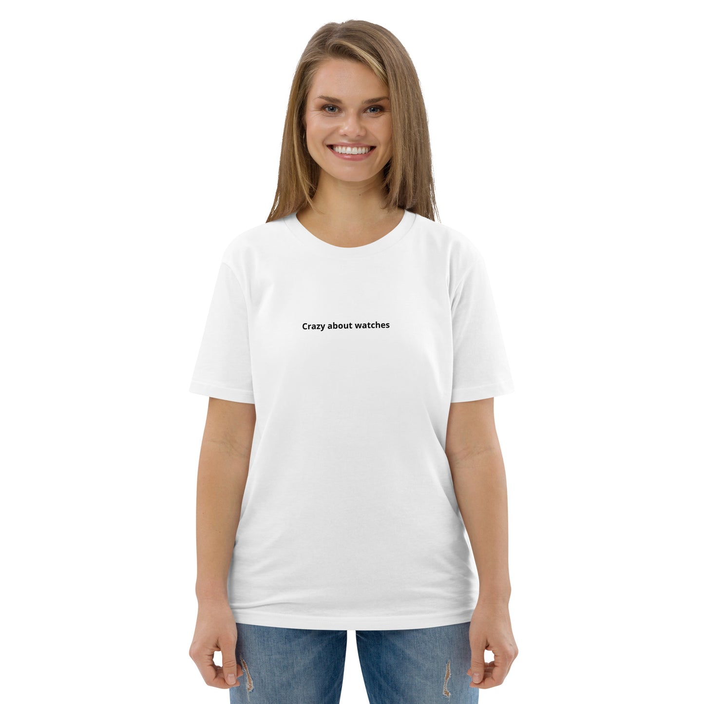 "Crazy about watches" - BEDRUCKT Herren-T-Shirt für Uhrenliebhaber