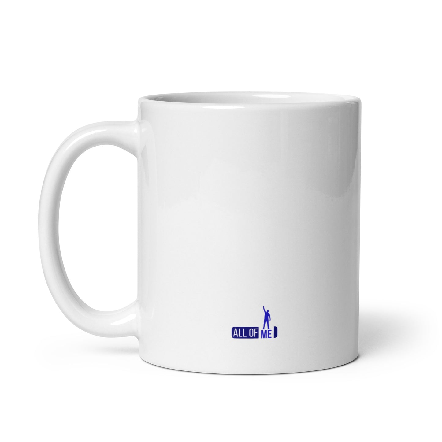 Salesman - "Nicht gekauft hat er schon!" - Weiße, glänzende Tasse