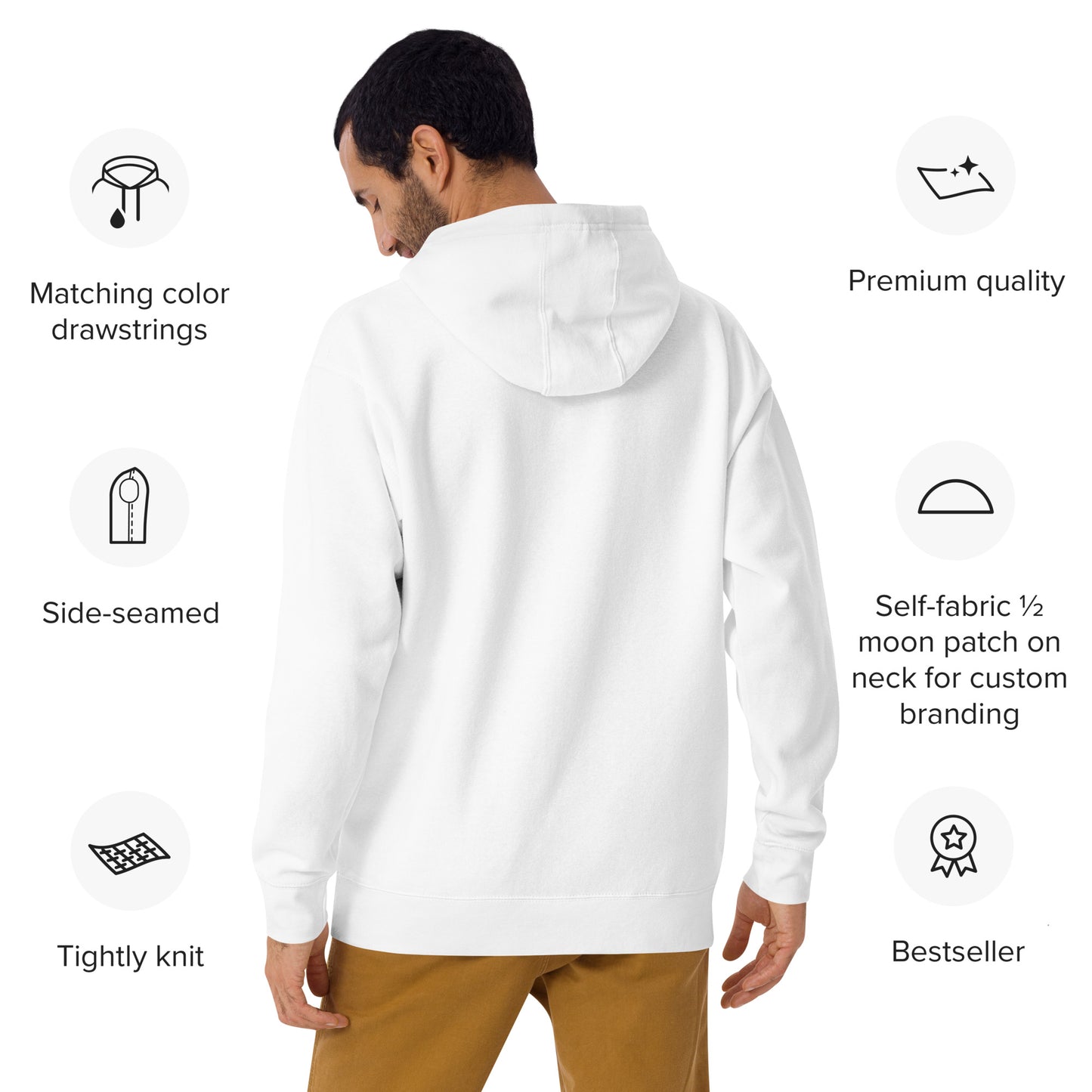 "Crazy about watches" - BESTICKT Unisex-Kapuzenpullover