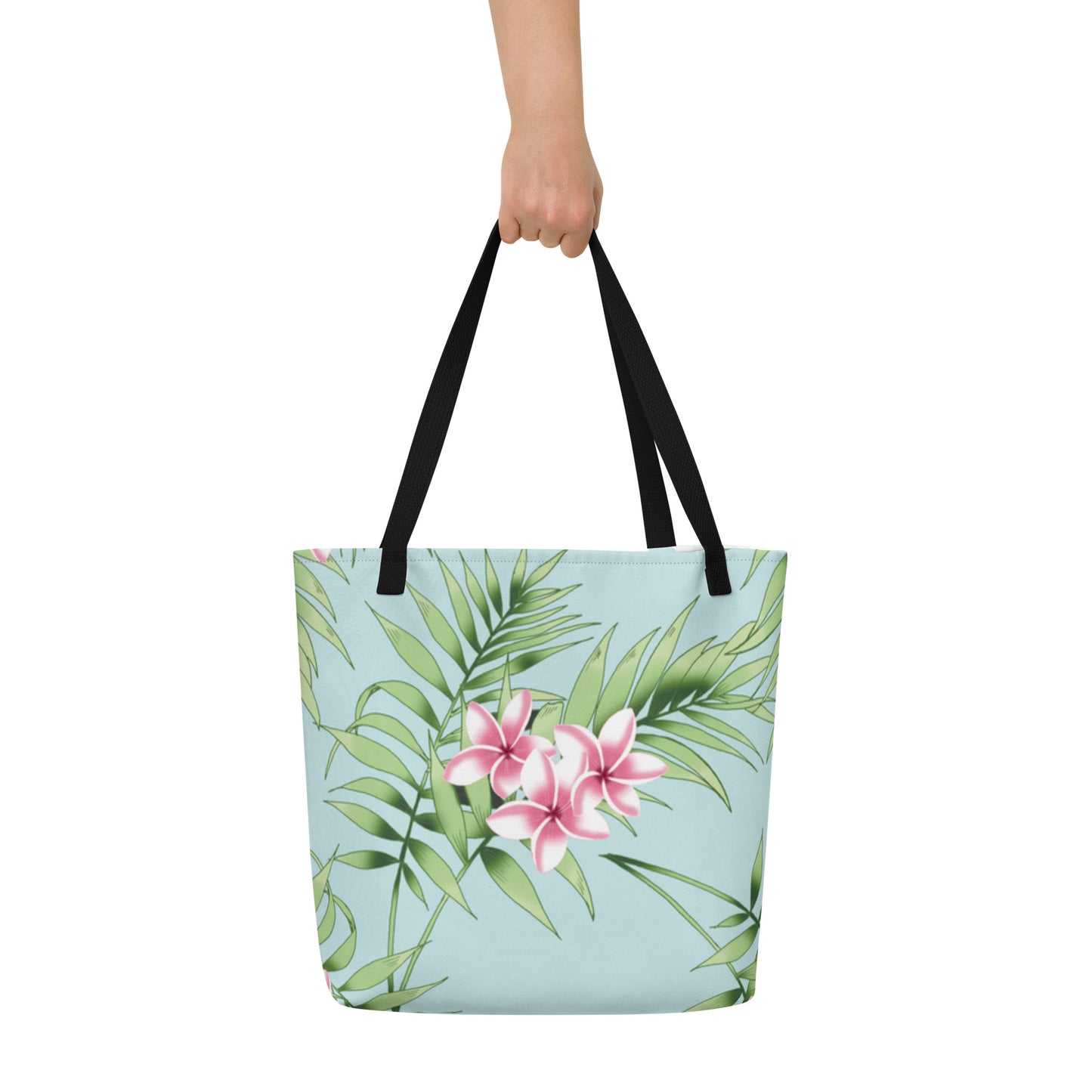 Flower Bag - Große Stofftasche für den Strand und Einkauf