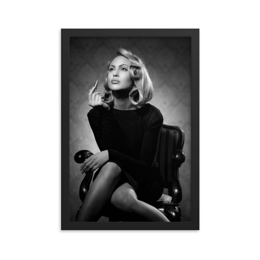 #2 - Styling Bild für Friseure - Gerahmtes Poster