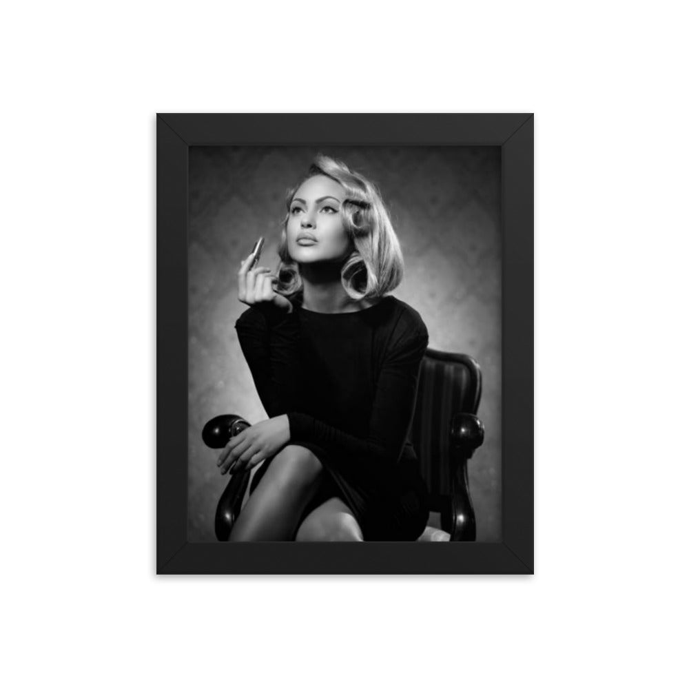 #2 - Styling Bild für Friseure - Gerahmtes Poster