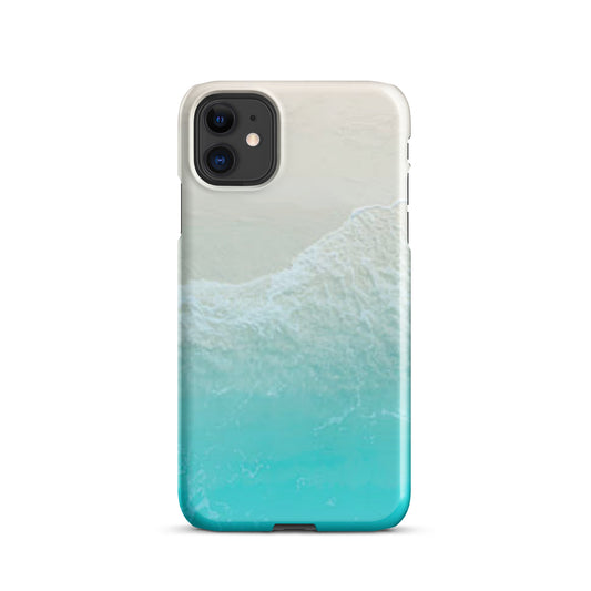 "Blue Water Beach" - iPhone 11-14 - Snapcase iPhone®-Hülle