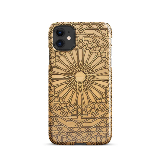"Gold Pattern 2" - iPhone 11-14 - Snapcase iPhone®-Hülle