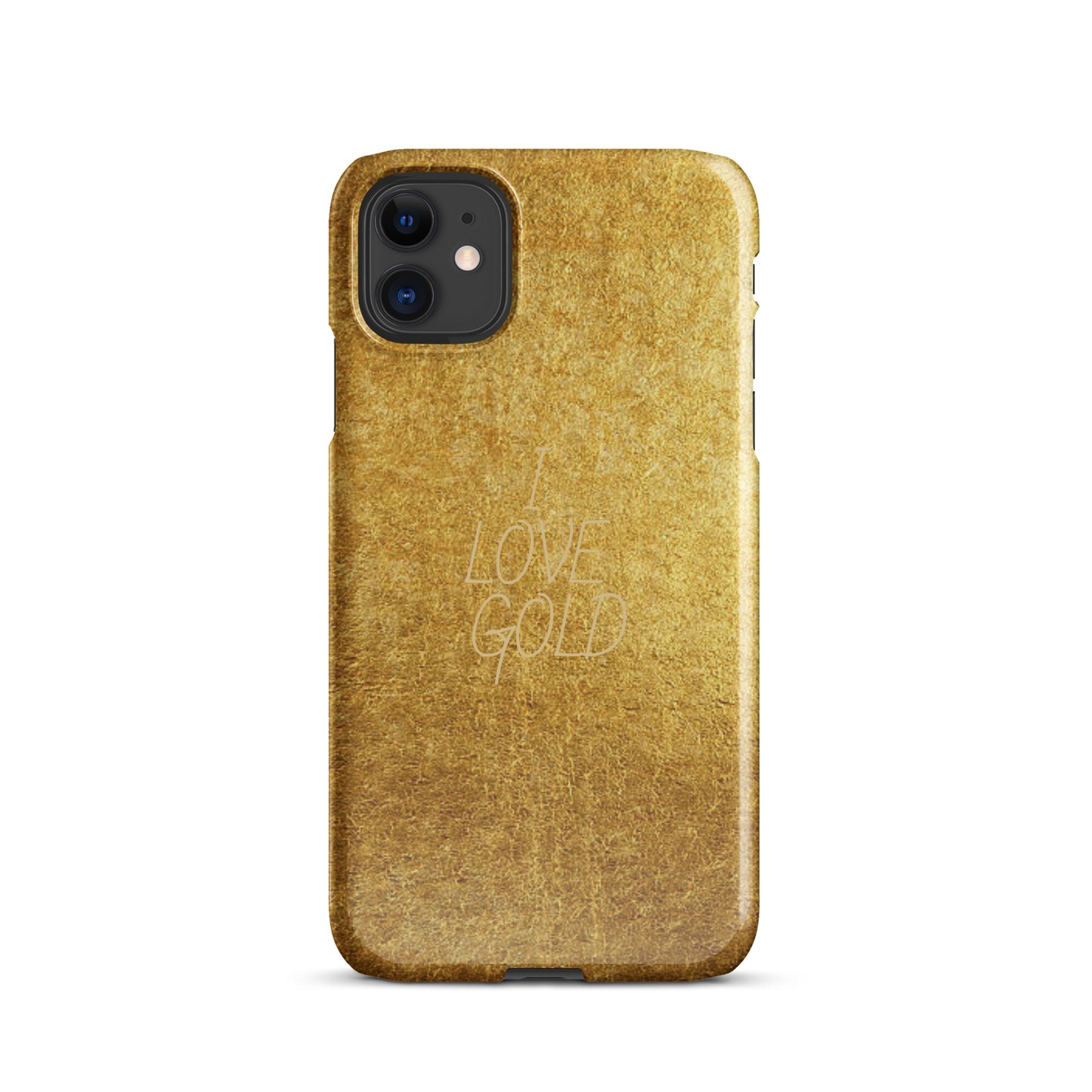 "I love gold" - iPhone 11-14 - Snapcase iPhone®-Hülle