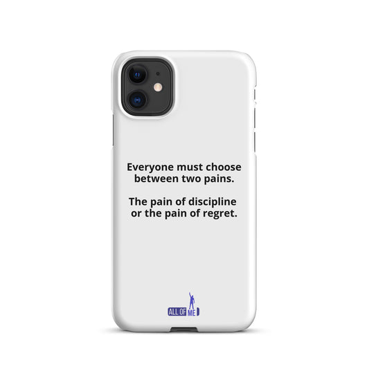 "Pain or Regret" - iPhone 11-14 - Snapcase iPhone®-Hülle