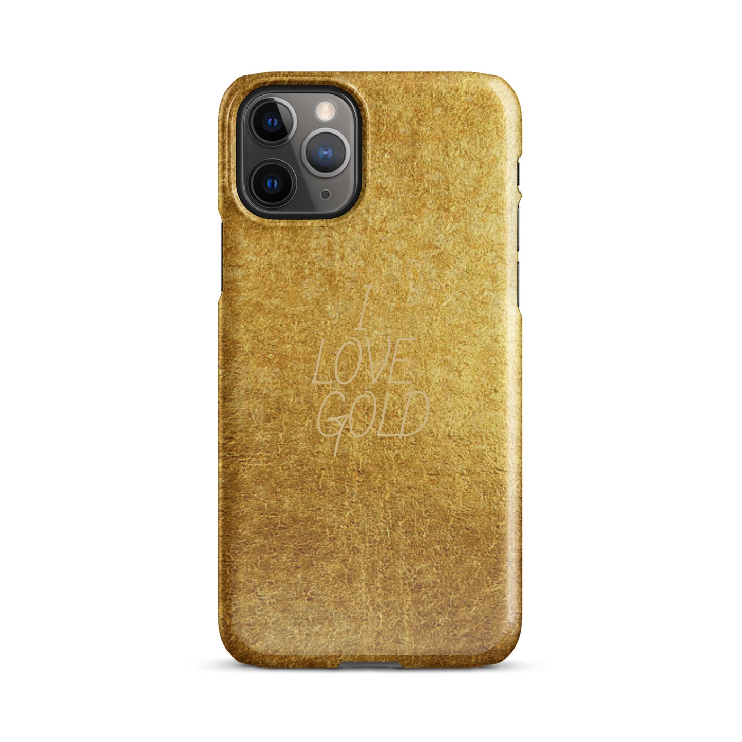 "I love gold" - iPhone 11-14 - Snapcase iPhone®-Hülle