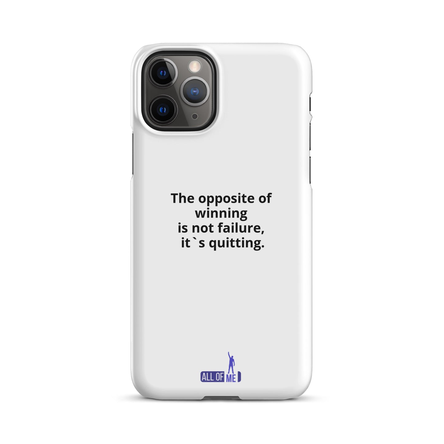 "Winning and Quitting" - iPhone 11-14 - Snapcase iPhone®-Hülle