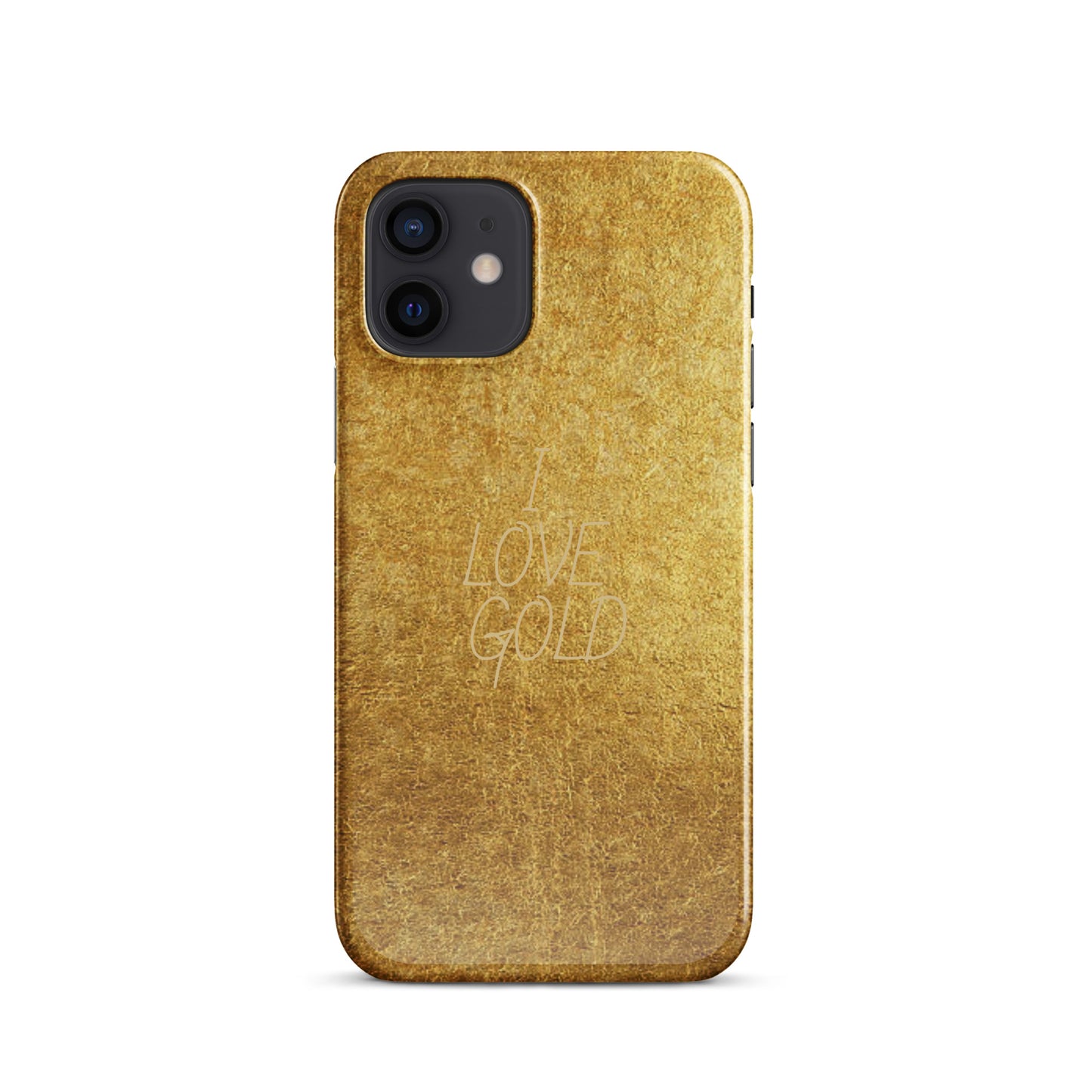 "I love gold" - iPhone 11-14 - Snapcase iPhone®-Hülle