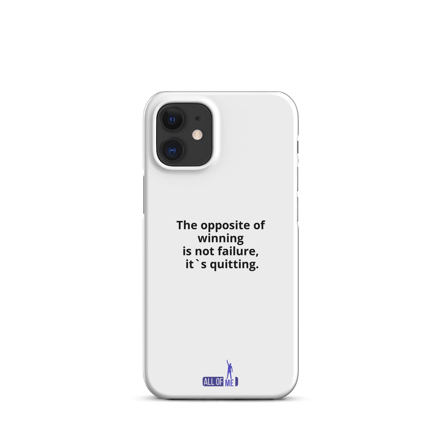 "Winning and Quitting" - iPhone 11-14 - Snapcase iPhone®-Hülle