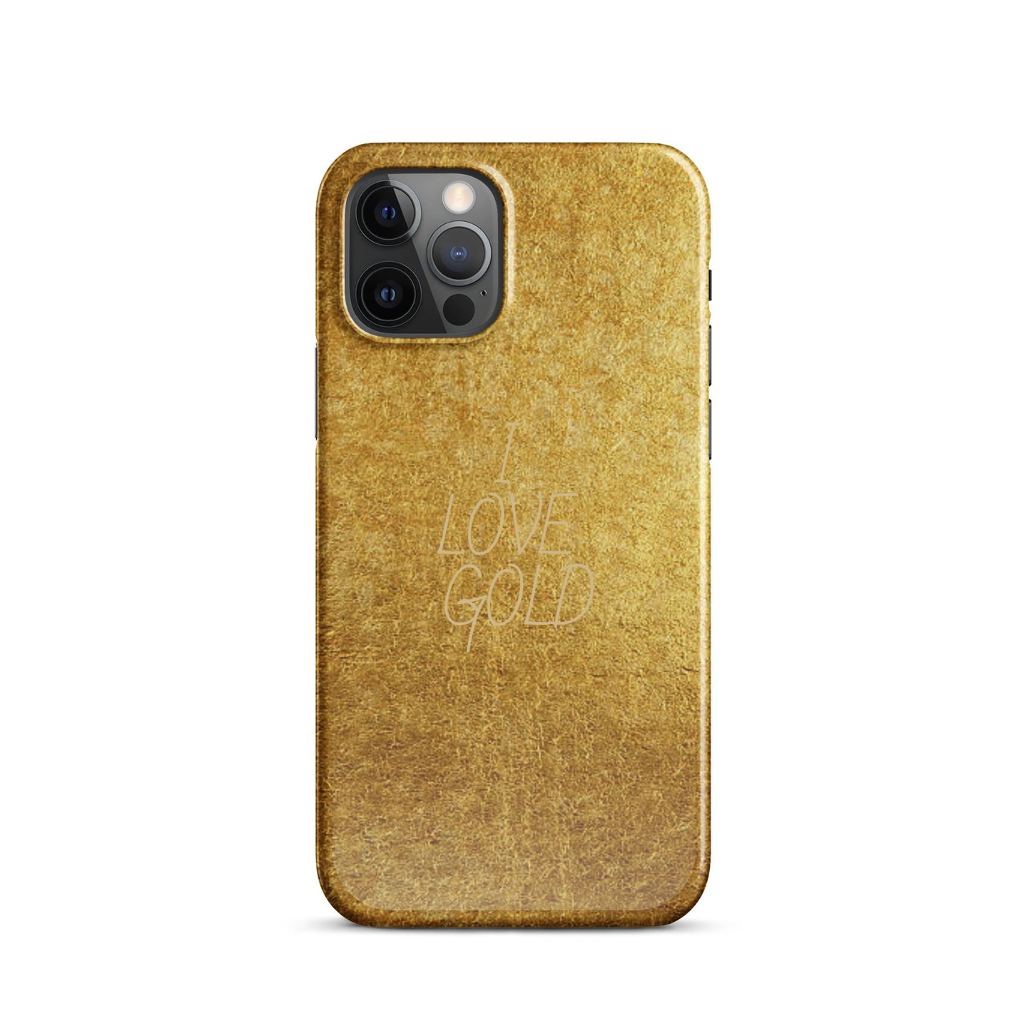 "I love gold" - iPhone 11-14 - Snapcase iPhone®-Hülle