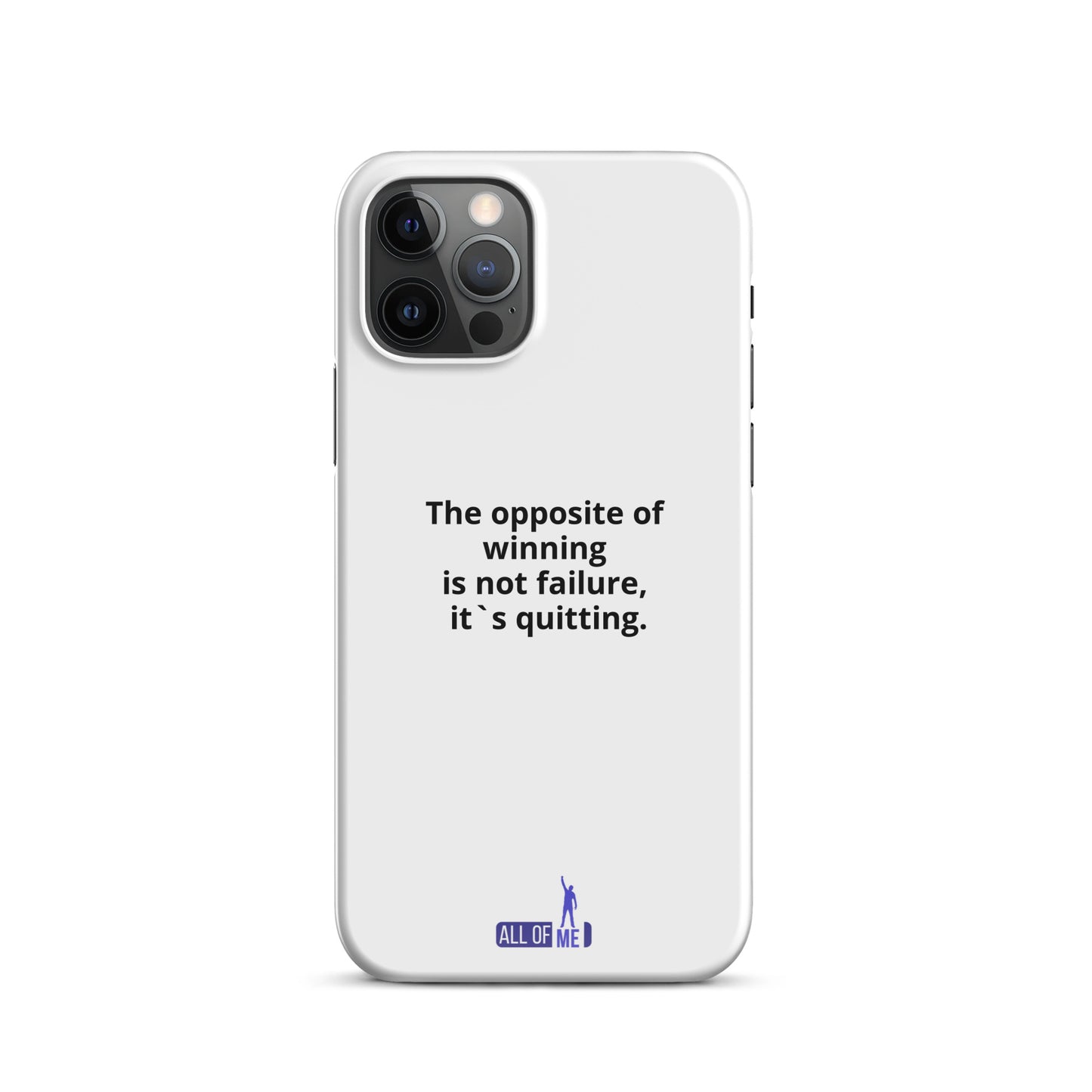 "Winning and Quitting" - iPhone 11-14 - Snapcase iPhone®-Hülle