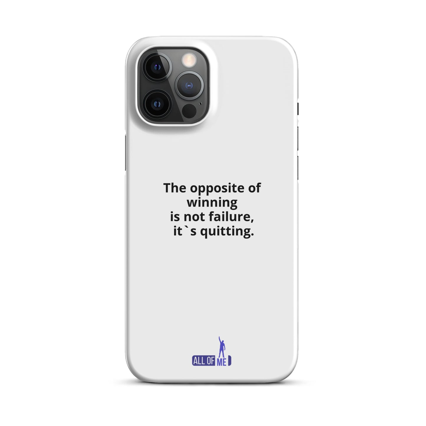 "Winning and Quitting" - iPhone 11-14 - Snapcase iPhone®-Hülle