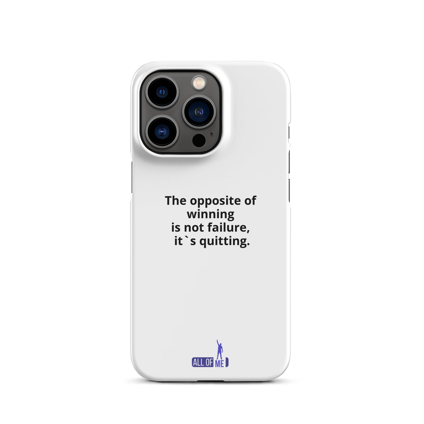 "Winning and Quitting" - iPhone 11-14 - Snapcase iPhone®-Hülle