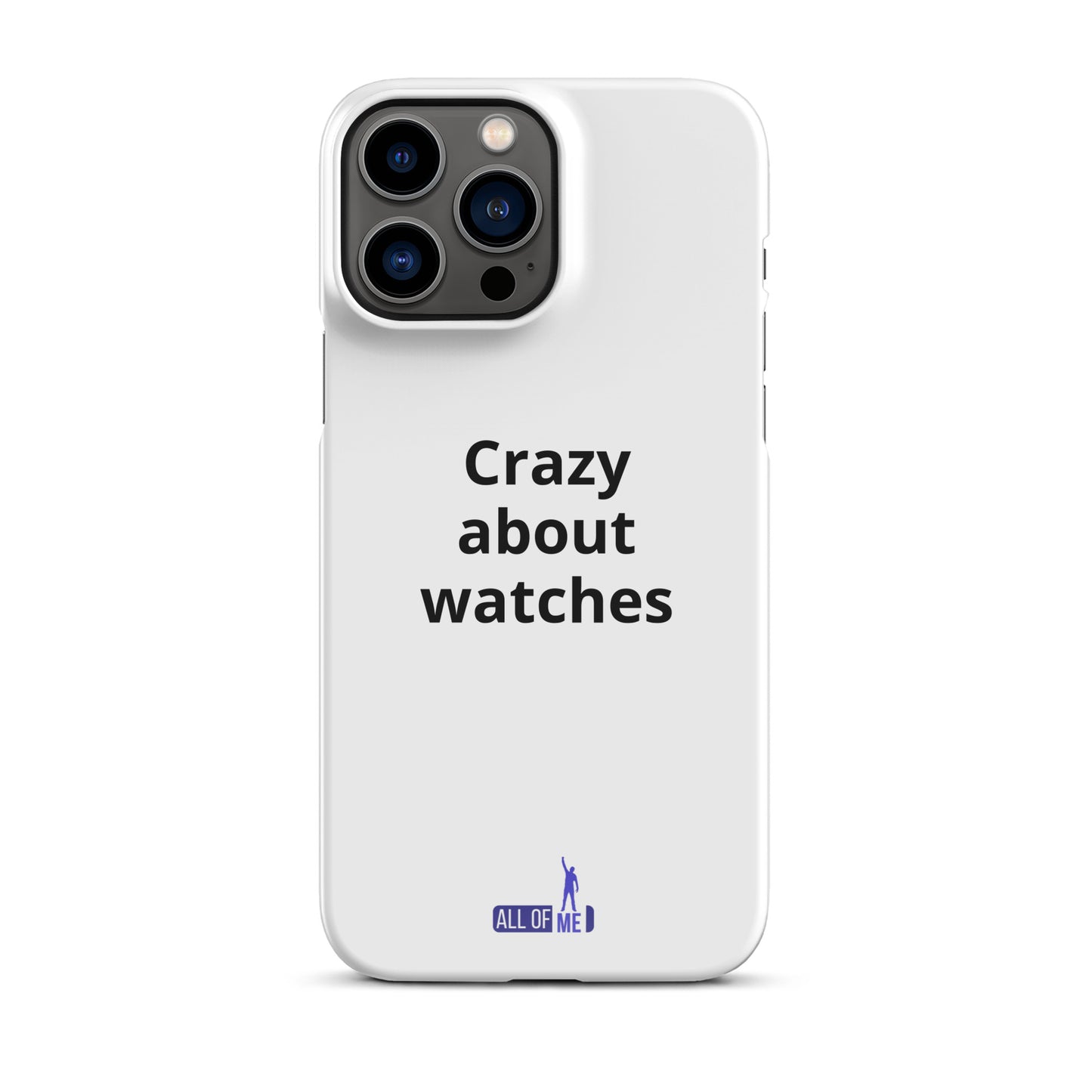 "Crazy about watches" - iPhone 11-14 - Snapcase iPhone®-Hülle