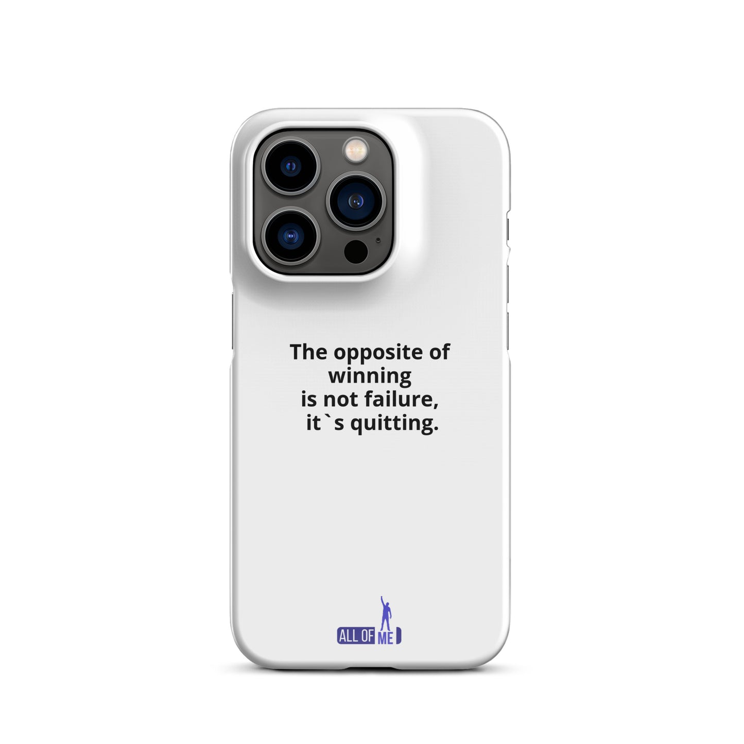 "Winning and Quitting" - iPhone 11-14 - Snapcase iPhone®-Hülle