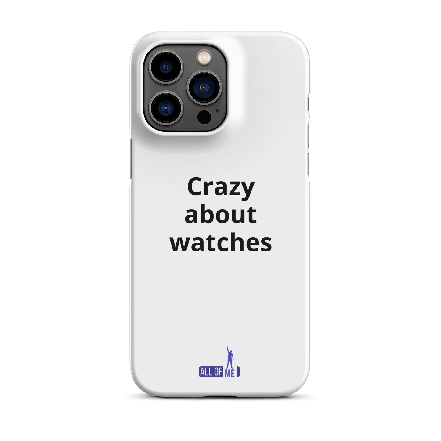 "Crazy about watches" - iPhone 11-14 - Snapcase iPhone®-Hülle