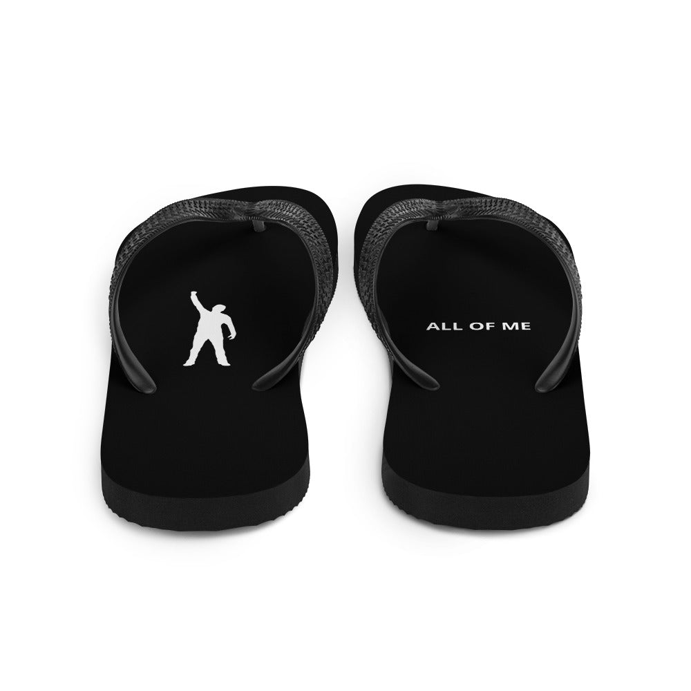 ALL OF ME - Schwarze Flip-Flops