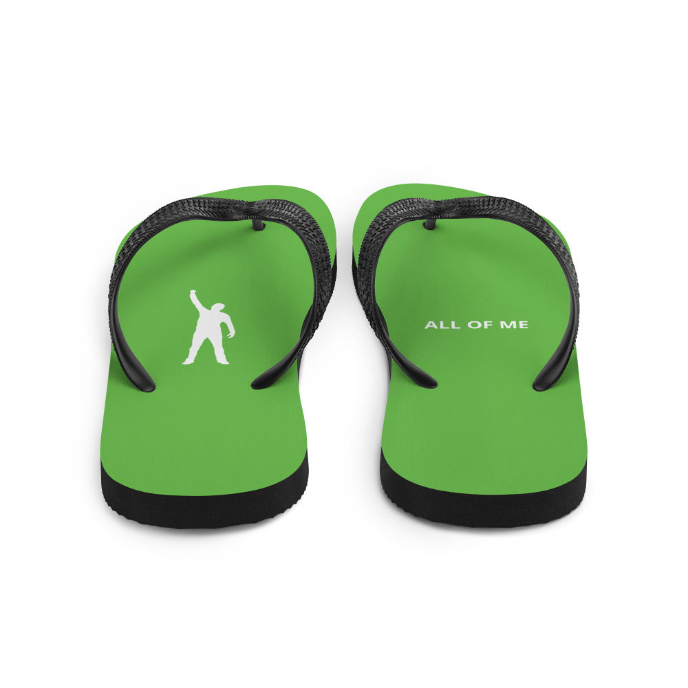 "ALL OF ME" - Grüne Flip-Flops