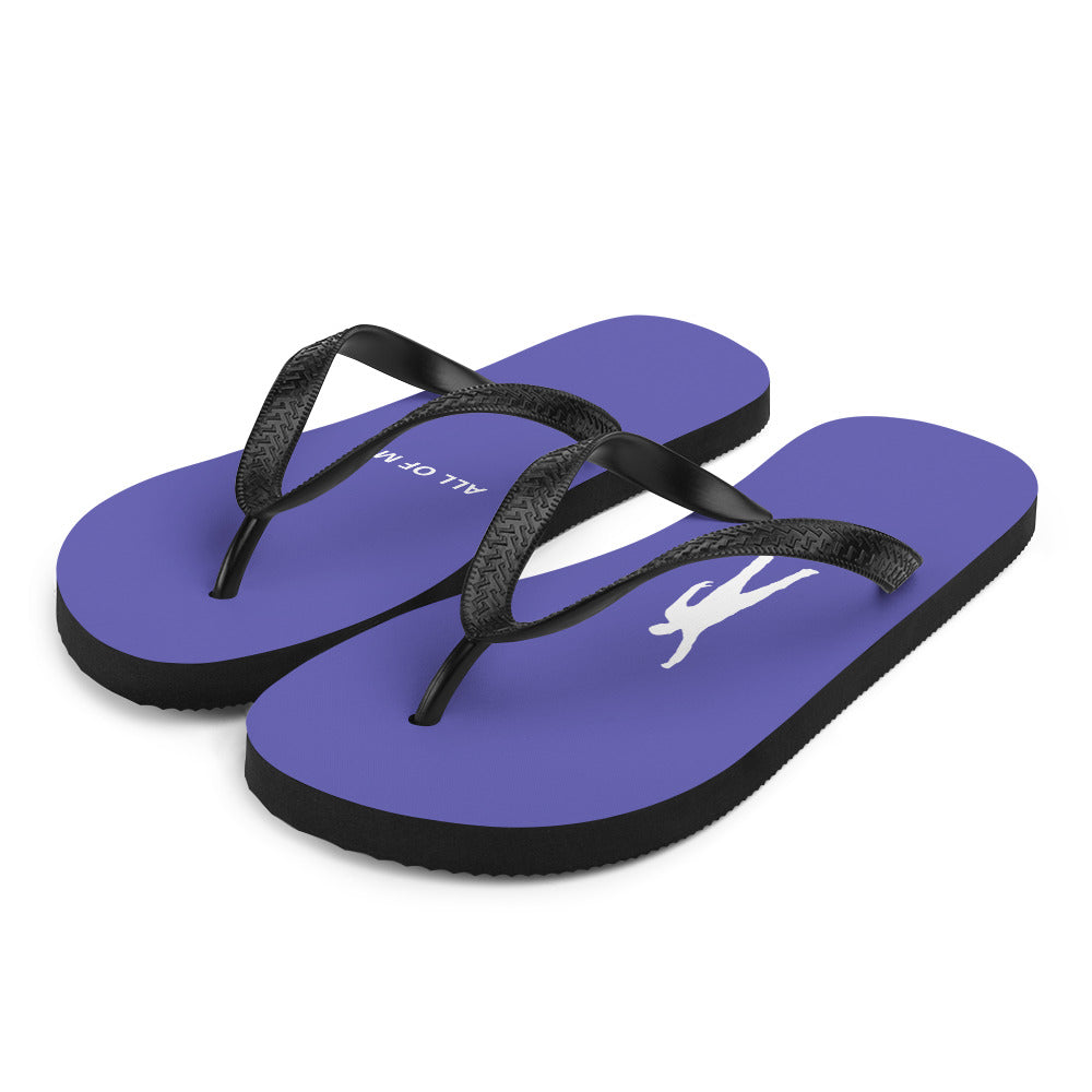 "ALL OF ME" - Blaue Flip-Flops