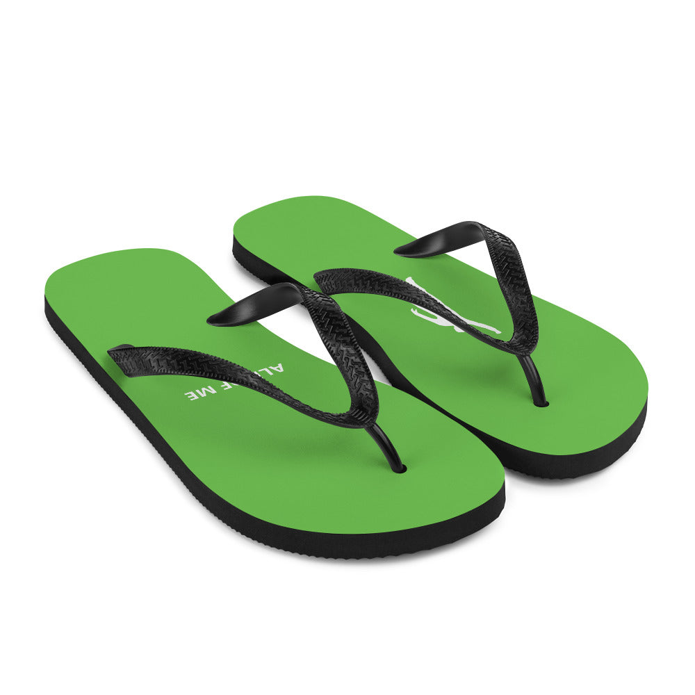 "ALL OF ME" - Grüne Flip-Flops