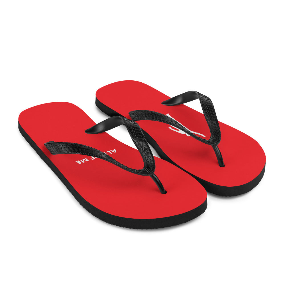 "ALL OF ME" - Rote Flip-Flops