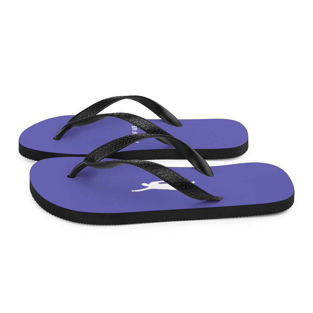 "ALL OF ME" - Blaue Flip-Flops