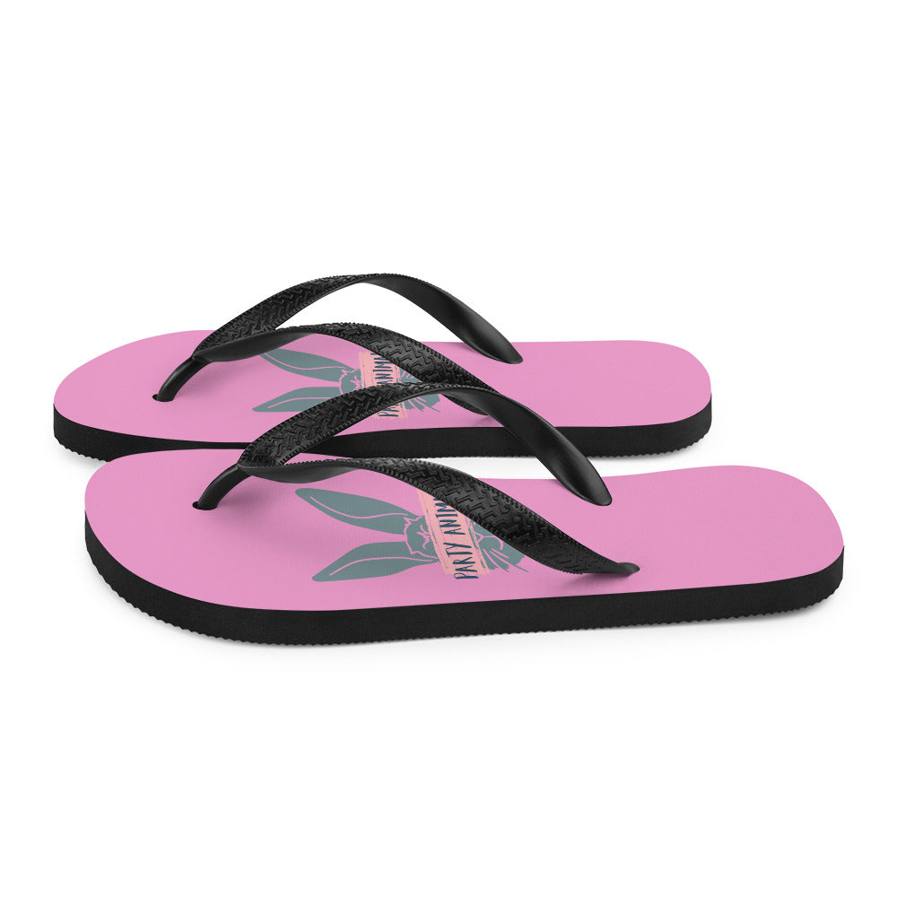 "Party Animal" - Flip-Flops