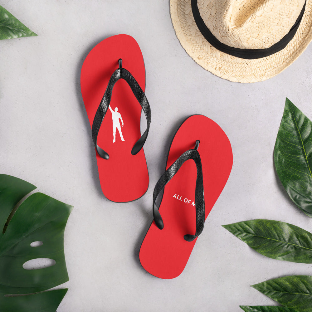 "ALL OF ME" - Rote Flip-Flops