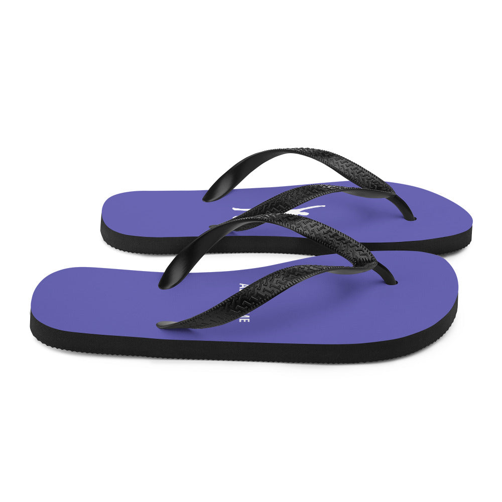"ALL OF ME" - Blaue Flip-Flops