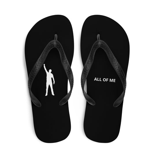 ALL OF ME - Schwarze Flip-Flops