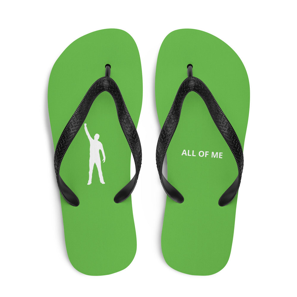 "ALL OF ME" - Grüne Flip-Flops