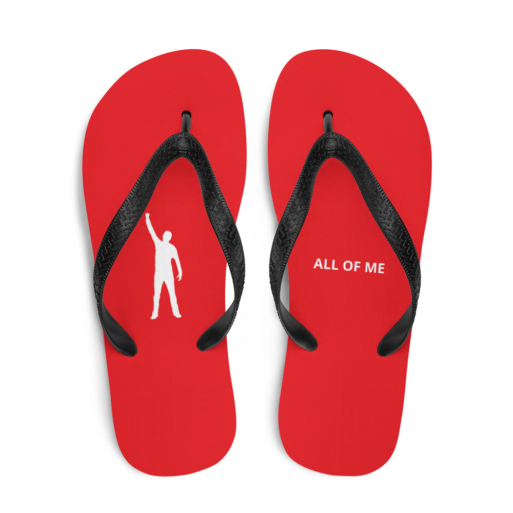 "ALL OF ME" - Rote Flip-Flops