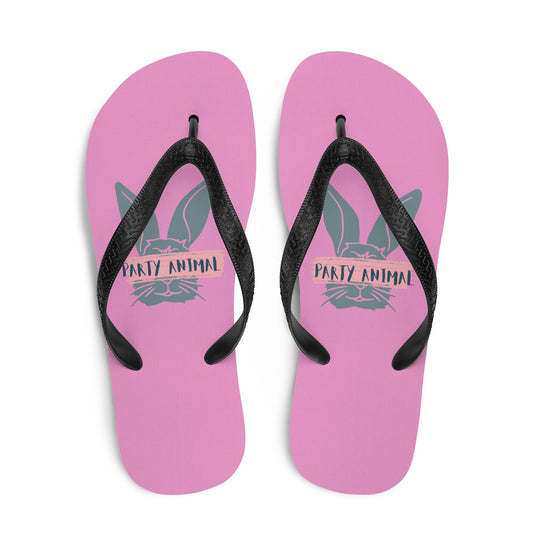 "Party Animal" - Flip-Flops