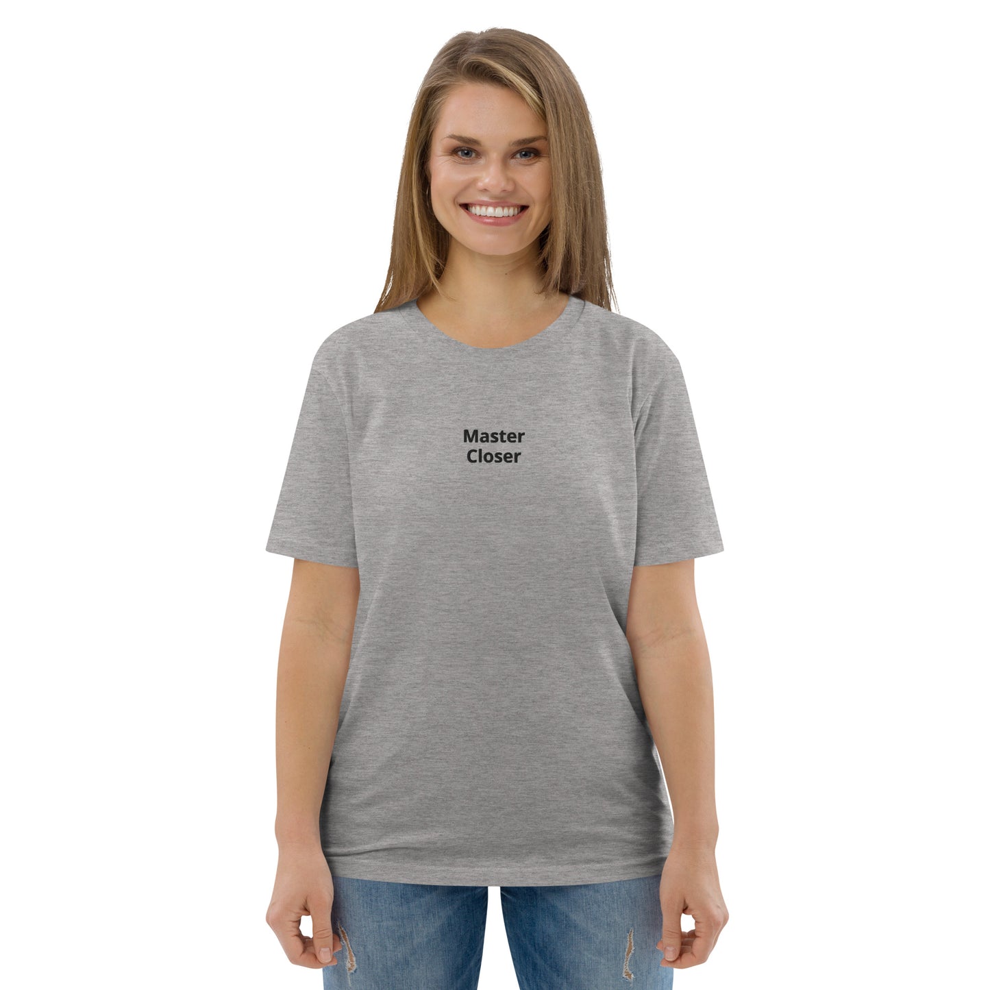 #"Master Closer" - BESTICKT T-Shirt für den besten Salesman und Verkäufer