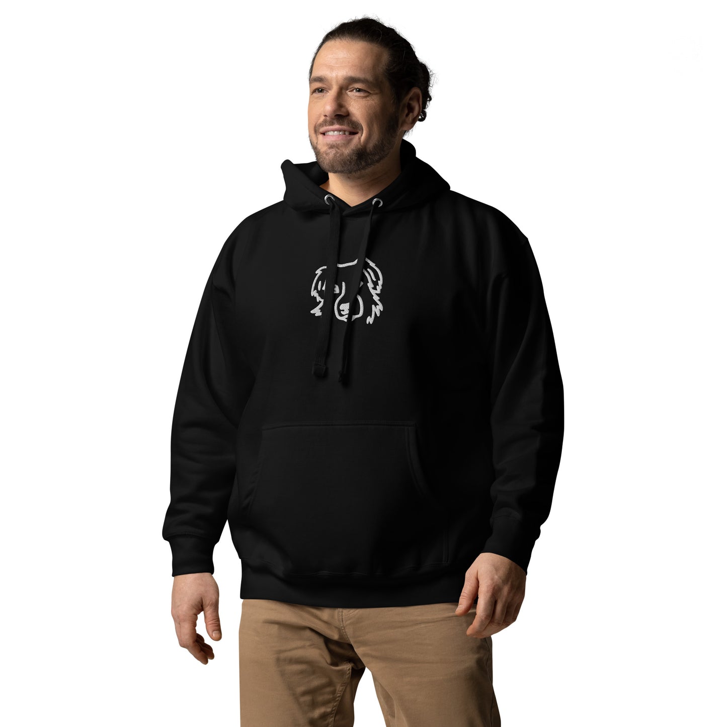 Dog Hoodie - BESTICKT - Hundeliebhaber - Unisex-Kapuzenpullover