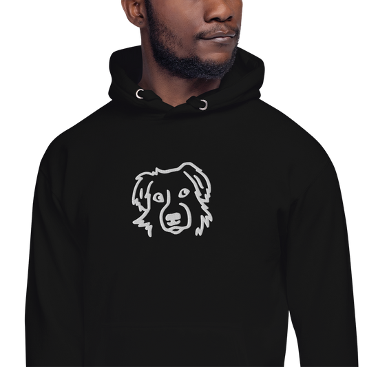 Dog Hoodie - BESTICKT - Hundeliebhaber - Unisex-Kapuzenpullover