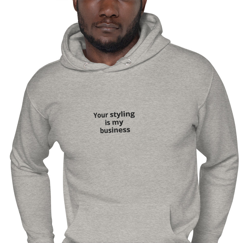 "Your styling is my business" Hoodie - BESTICKT Unisex-Kapuzenpullover