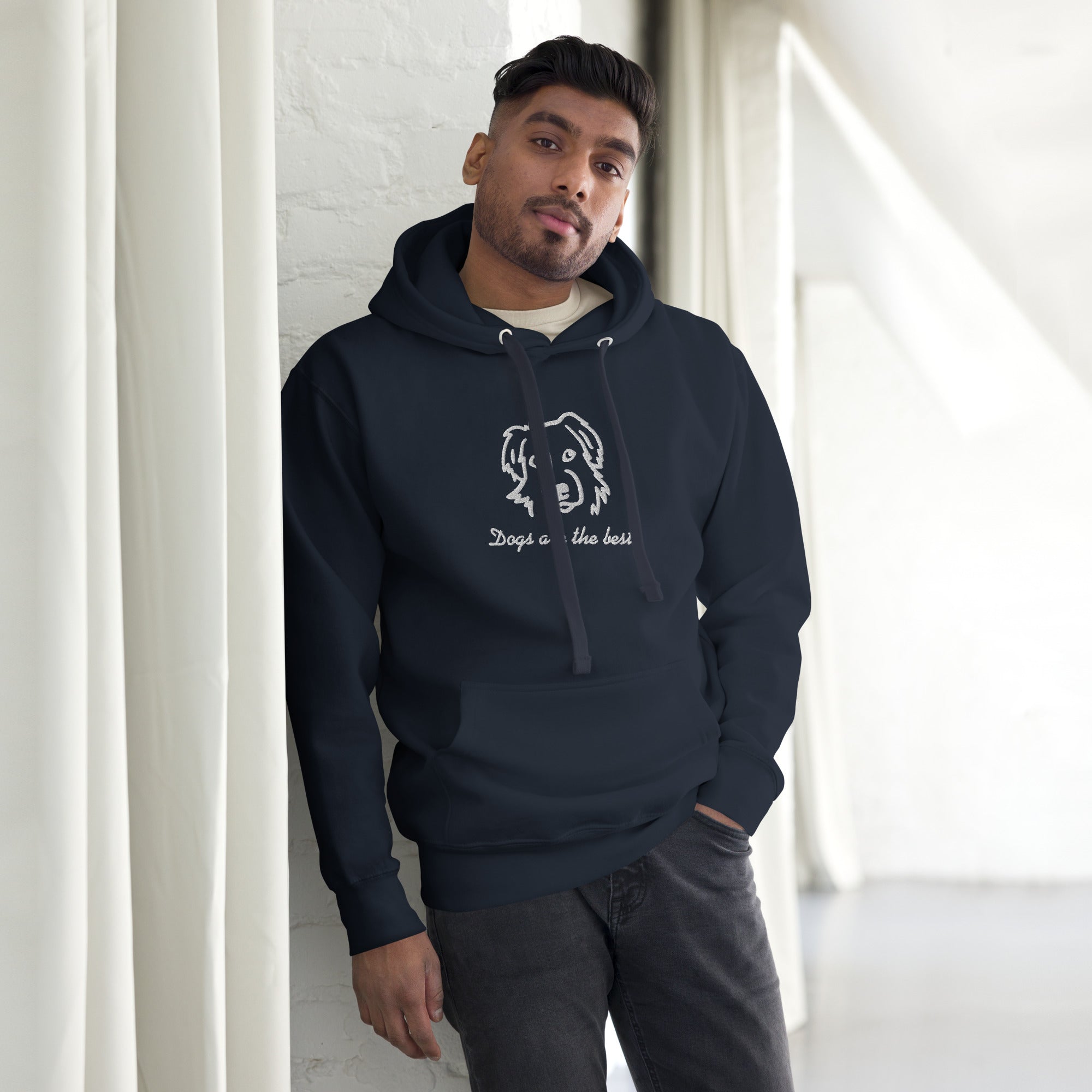 "I Prefer Dogs Over People" Kapuzen-Decke | Übergroßes Sweatshirt Als Tragbare Flanelldecke | Einheitsgröße Für Hundeliebhaber