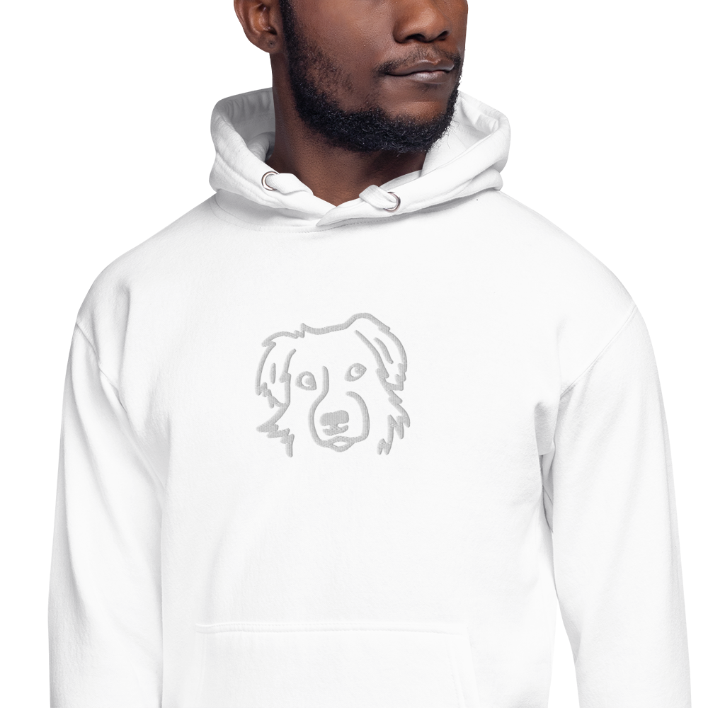Dog Hoodie - BESTICKT - Hundeliebhaber - Unisex-Kapuzenpullover